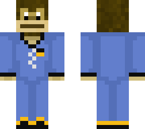 blue suit traves