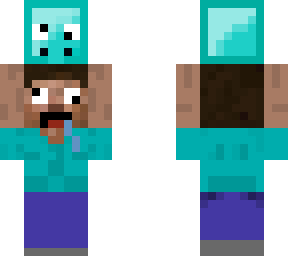 derp carring diamond block