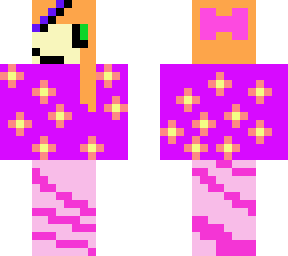 flower pjyama girl