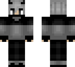 grey devil with a small hood