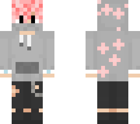 pink hair boy
