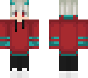 red and blue
