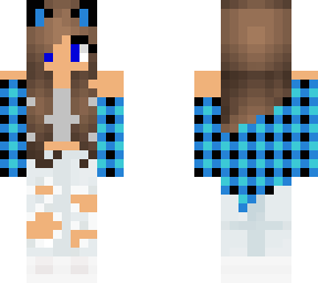 blue girl