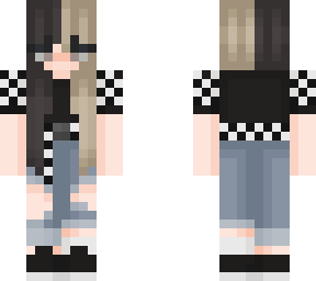 checkered girl