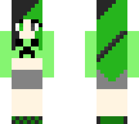 creeper girl ( for my friend xaiphyn ) ( unshaded )