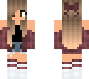 edited hair and eyes and added bow