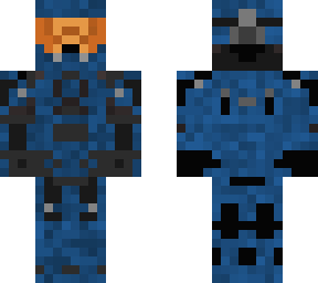 halo character (blue)