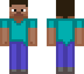minimalistic steve (simplistic) (right way around)