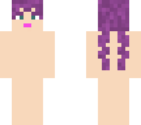 purple hair girlbase