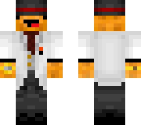 waffle with white suit