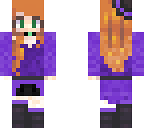 Witch girl | Minecraft Skin