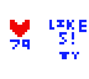 79 likes ty! take some love!