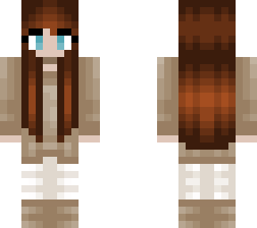 autumn/winter outfit - warm sweater - brunette