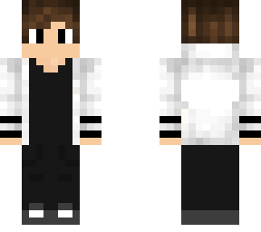black and white boy