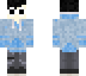 blue hoodie w/ clout goggles
