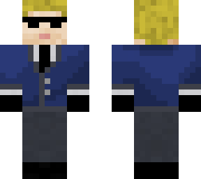 blue suit agent