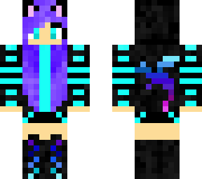 dragon kitty gamer girl made for laura