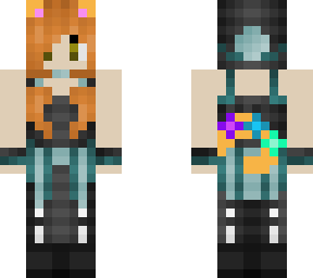 edit of a skin for a friend red head and brown eyes