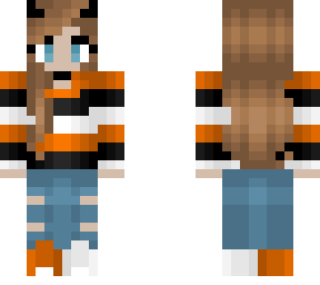 halloween - autumn sweater - curly light brunette - ripped jeans