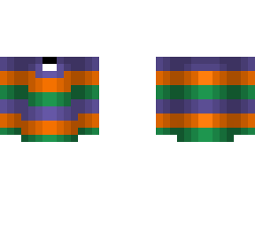 halloween - purple orange and green stripe - ob