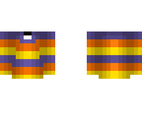 halloween - purple orange and yellow stripe - ob