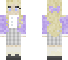lavender schoolgirl