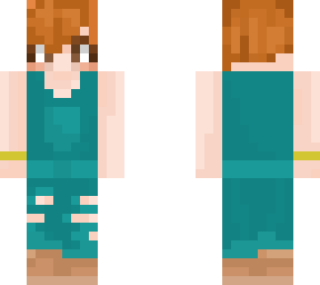 simple overalls character