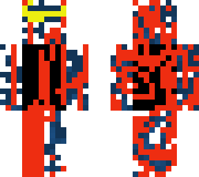 the partly blank skin