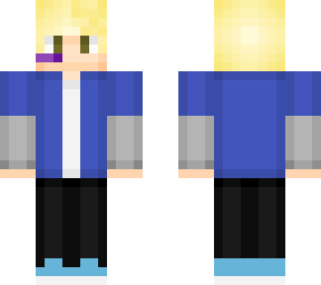blonde gamer boy