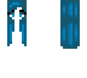 blue bloom hair