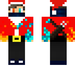 christmas fire and ice boy