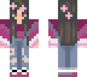 cute girl who likes pink