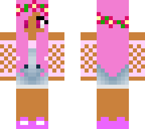 cute girl with pink aesthetic