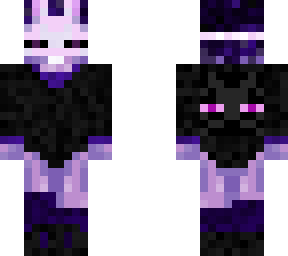 ender-punk with bunny mask