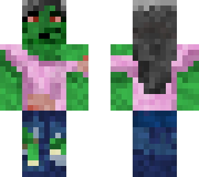 female zombie