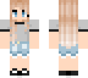 ombre blond girl w/ hairclip