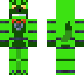 poison the fox/my fnaf oc in minecraft