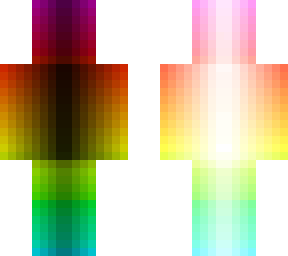 rainbow with gray texture