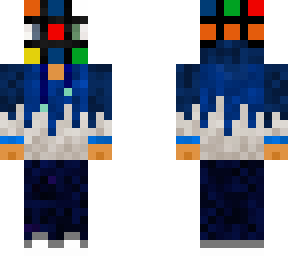 rubik's cube man (scrambled)
