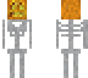 skeleton pumpkin