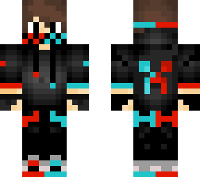 two colored gamer boy