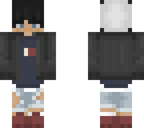 white hoodie