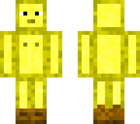 yellow guy with some boots