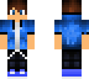 blue casual boy