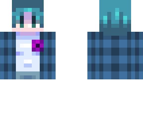 blue flannel shirt guy-collab