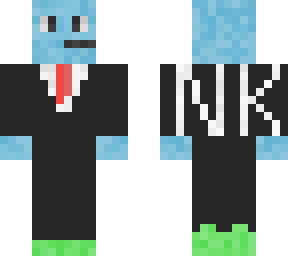 blue suit guy