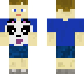 boy, panda