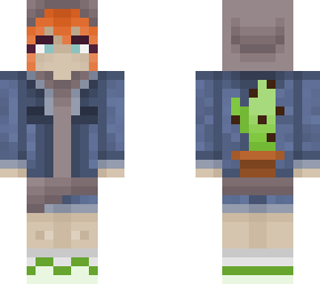 cactus jean jacket girl (edit of snoodboi's)