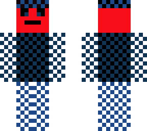 checkered man