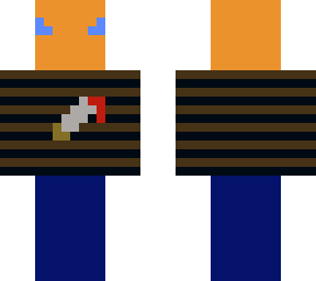 creepy punkin in jeans